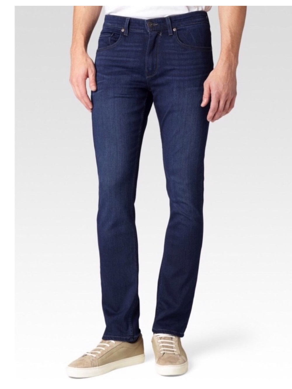 Paige Men’s Normandie Dark Wash Straight Leg Jeans Size 38x30